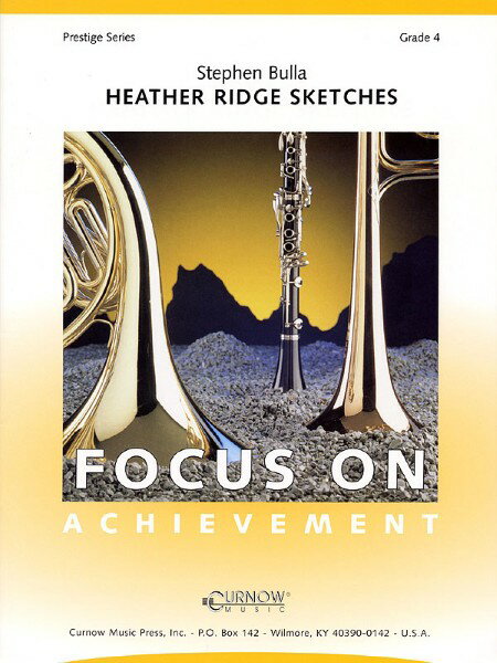 楽譜 【取寄品】【取寄時、納期1週間〜10日】輸入 ヘザー・リッジ・スケッチ Heather Ridge Sketches /Stephen Bulla【沖縄・離島以外送料無料】