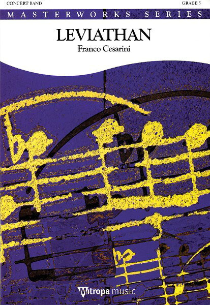 楽譜 輸入 レビヤタンレヴィアタンリバイアサン Leviathan /Franco Cesarini