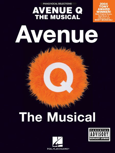 楽譜 【取寄品】【取寄時、納期1週間〜10日】輸入 アヴェニューQ Avenue Q The Musical (P/V) /Jeff Mark【沖縄・離島以外送料無料】