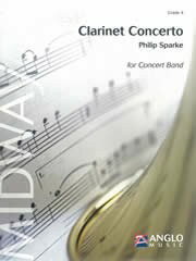 楽譜 輸入 ソロと吹奏楽 クラリネット協奏曲 Clarinet Concerto (Sparke) /Philip Sparke