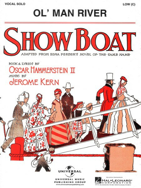 楽譜 【取寄品】【取寄時、納期1週間〜10日】輸入 オール・マン・リバー（PVG／Low C） Ol’ Man River (from Showboat) /Jerome Kern