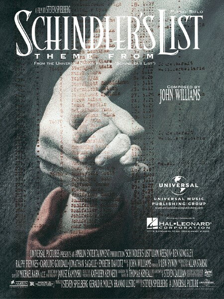 楽譜 輸入 シンドラーのリストのテーマ Theme from Schindler’s List (Piano Solo) /John Williams