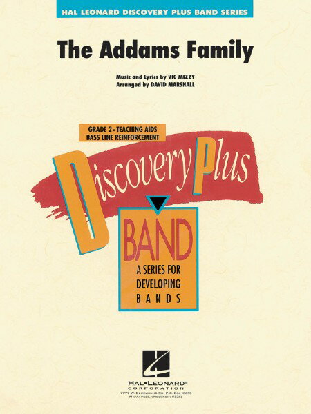 楽譜 【取寄品】【取寄時、納期1週間〜10日】輸入 アダムス・ファミリー The Addams Family /Vic Mizzy【沖縄・離島以外送料無料】