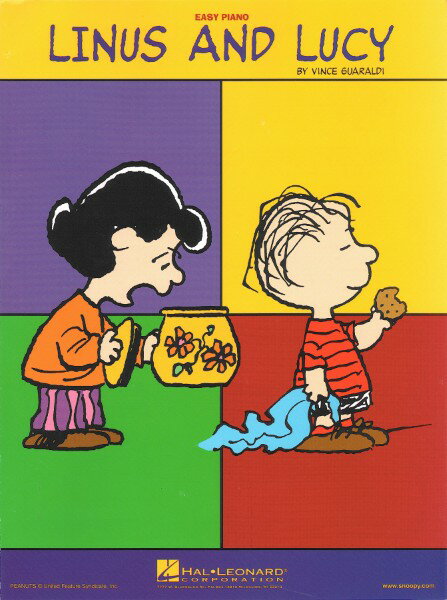 楽譜 【取寄品】【取寄時、納期1週間〜10日】輸入 ライナス・アンド・ルーシー Linus and Lucy (Easy Piano Solo) /Vince Guaraldi