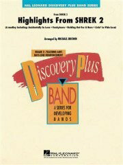 楽譜 【取寄品】【取寄時、納期1週間〜10日】輸入 「シュレック2」よりハイライト Highlights from Shrek 2【沖縄・離島以外送料無料】