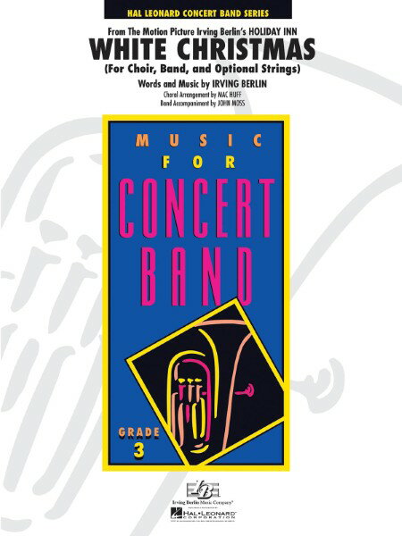 楽譜 【取寄品】【取寄時、納期1週間〜10日】輸入 合唱と吹奏楽 ホワイト・クリスマス White Christmas..