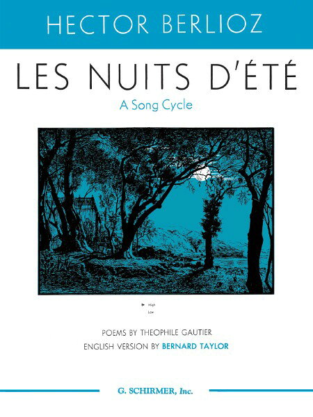楽譜 輸入 歌曲集「夏の夜」（高声用） Les Nuits P’ete(High) /Hector Berlioz