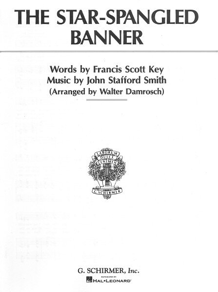 楽譜 輸入 星条旗 （アメリカ合衆国国歌） （声楽 （STAB ＆ ピアノ）） Star Spangled Banner (Vocal & Piano) /Smith J S