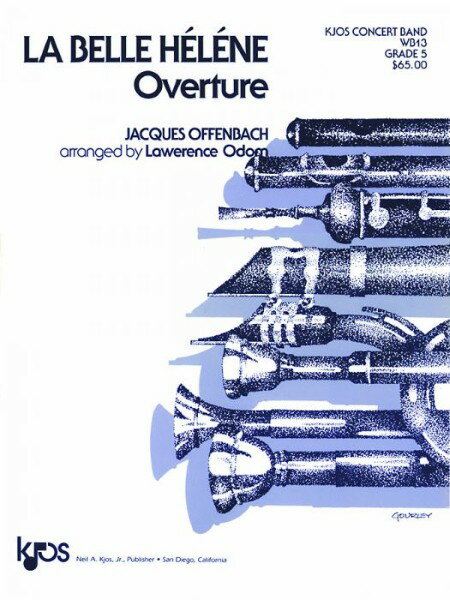 楽譜 【取寄品】【取寄時、納期1週間〜10日】輸入 「 美しきエレーヌ」序曲 LA BELLE HELENE /OFFENBACH J【メール便不可商品】【沖縄・離島以外送料無料】