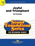 楽譜 【取寄品】【取寄時、納期1週間〜10日】輸入 ジョイフル・アンド・トライアンファント Joyful and Triumphant /Ed Huckeby【沖縄・離島以外送料無料】