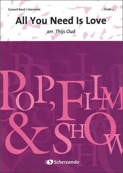 楽譜 【取寄品】【取寄時、納期1週間〜10日】輸入 愛こそはすべて（オール・ユー・ニード・イズ・ラヴ） All You Need Is Love /The Beatles【メール便不可商品】【沖縄・離島以外送料無料】