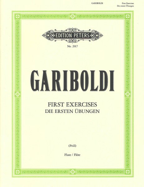 楽譜 輸入 フルート 58の初級練習 （フルート教本） 58 First Exercises (Flute) /Gariboldi