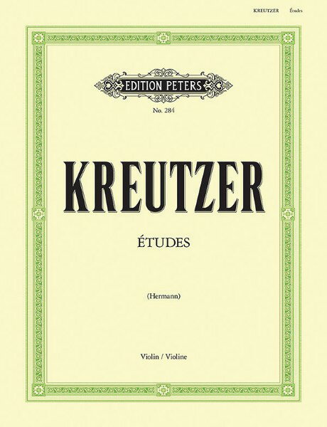楽譜 輸入 バイオリン 42の練習曲 （奇想曲） （Violin） 42 Studies or Caprices /Rodolphe Kreutzer