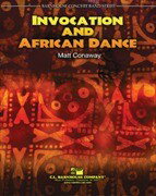 楽譜 輸入 祈りとアフリカの踊り Invocation and African Dance /Conaway