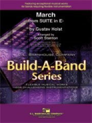 楽譜 輸入 フレックス 第1組曲より 行進曲 March from First Suite in Eb (BuildABand) /Gustav Holst