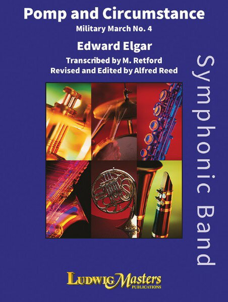 楽譜 【取寄品】【取寄時、納期1週間〜10日】輸入 行進曲 「威風堂々」 第4番 Pomp and Circumstance No. 4 (Reed) /Edward Elgar【沖縄・離島以外送料無料】