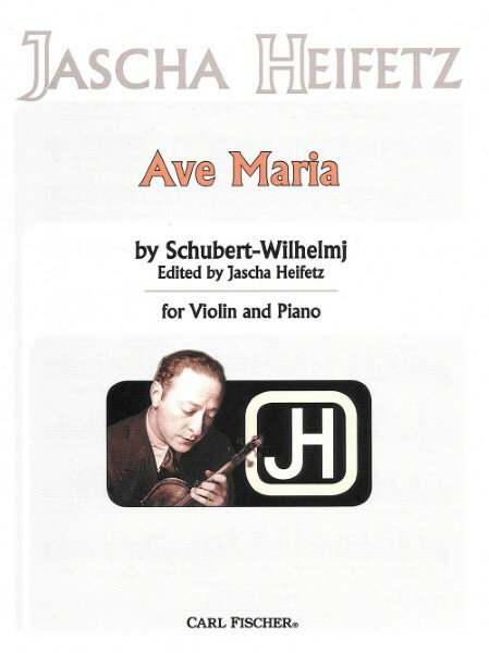 楽譜 【取寄品】【取寄時、納期1週間～10日】輸入 バイオリンソロ アヴェ・マリア （Violin ＆ Piano） Ave Maria /Franz Schubert【メール便を選択の場合送料無料】
