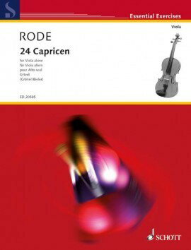 楽譜 輸入 ビオラ 24のカプリス （Viola） 24 Caprices (Viola) /Pierre Rode
