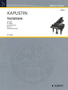 楽譜 【取寄品】【取寄時、納期1週間~10日】輸入 変奏曲 Op. 41(ピアノソロ) Variations Op. 41 /Nikolai Kapustin【沖縄・離島以外送料無料】