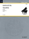 楽譜 【取寄品】【取寄時、納期1週間~10日】輸入 トッカティーナ Op. 36 (ピアノソロ) Toccatina Op. 36 /Nikolai Kapustin【メール便を選択の場合送料無料】