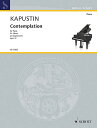 楽譜 【取寄品】【取寄時、納期1週間~10日】輸入 瞑想曲 Op. 47 Contemplation Op. 47 /Nikolai Kapustin【メール便を選択の場合送料無料】