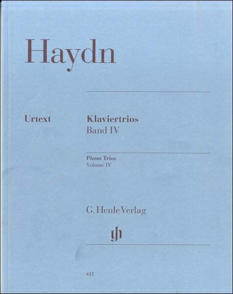 楽譜 【取寄品】GYS00005352 ハイドンピアノ三重奏曲集第4巻HOB.XV/18-26（室内楽）【沖縄・離島以外送料無料】