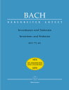 楽譜 GYP00037964 バッハJ.S. インヴェンションとシンフォニアニ声と三声 BWV772-801 Inventionen und Sinfonien Dadelsen