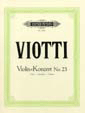 楽譜 【取寄品】GYS00072228 ヴィオッティ : バイオリン協奏曲 第23番 ト長調 (ダヴィッソン編)【メール便を選択の場合送料無料】