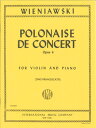 楽譜 GYS00072767 ウィニアウスキ 華麗なる ポロネーズ 第1番ニ長調 OP.4/バイオリンとピアノ フレンチェスカッティ WIENIAWSKI POLONAISE DE CONCERT IN D MAJOR