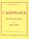 楽譜 【取寄品】コープラッシュ : チューバのための60の練習曲集【沖縄 離島以外送料無料】