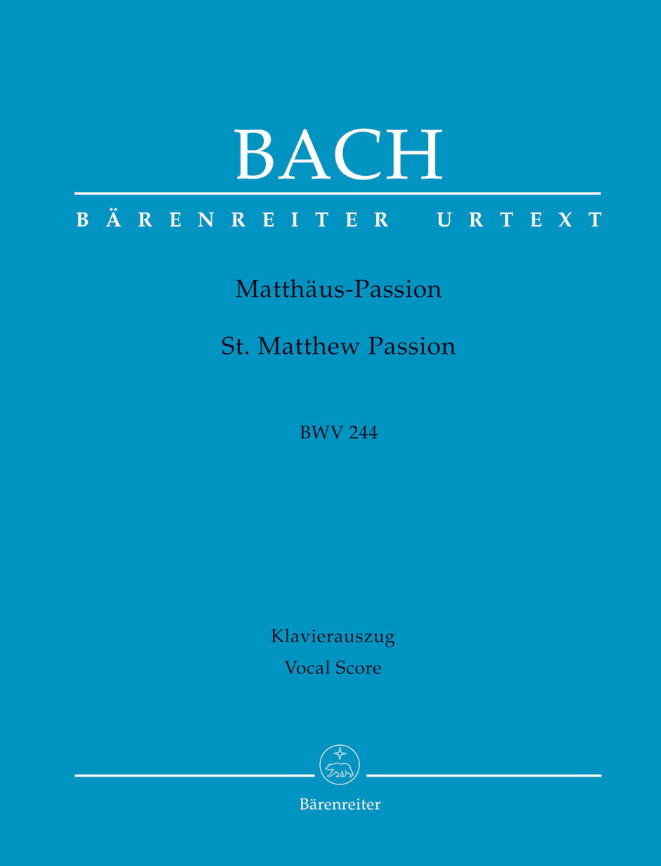 Rakuten - 楽譜 【取寄品】GYC00074532 バッハ J. S. : マタイ受難曲 BWV 244(独語)【沖縄・離島以外送料無料】