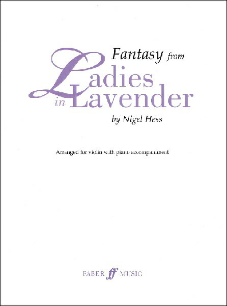 楽譜 【取寄品】GYS00106514 ヘス 映画「ラヴェンダーの咲く庭で」よりファンタジー【メール便を選択の場合送料無料】