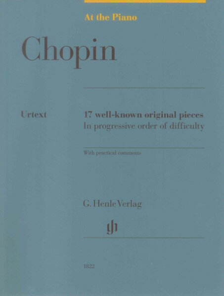 楽譜 （1822）ショパンショパンの17のピアノ小品／原典版 （原典版／ヘンレ社）【メール便を選択の場合送料無料】