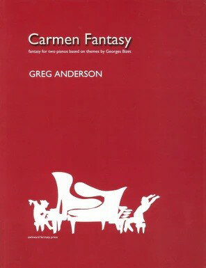 楽譜 輸入 2台デュオ カルメン幻想曲(2台4手) Carmen Fantasy(2P4H)／アンダーソン AndersonG.