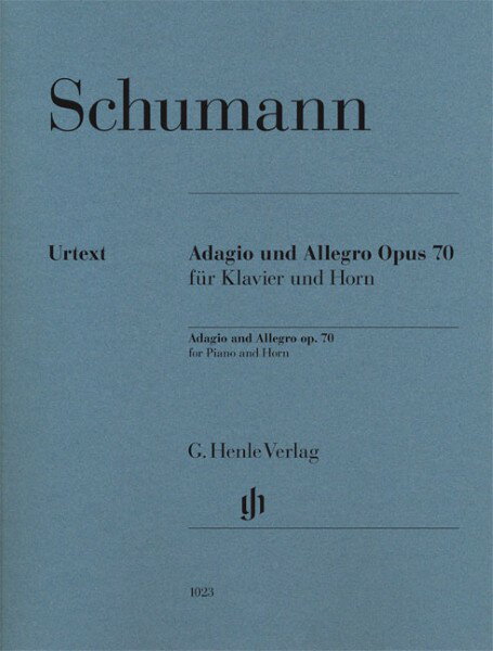 楽譜 輸入 ホルン アダージョとアレグロ 作品70 Adagio and Allegro op.70 for Piano and Horn／シューマン R. Schumann Robert/HN1023【メール便を選択の場合送料無料】