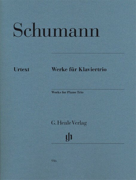 楽譜 【取寄品】輸入 ピアノ三重奏 ピアノ三重奏曲集 Works for Piano Trio／シューマン Schumann R./HN916【沖縄・離島以外送料無料】