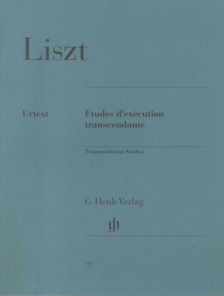 楽譜 （717）リスト 超絶技巧練習曲集 （原典版／ヘンレ社） FRANZ LISZT Transcendental Studies Ernst-Gunter Heinemann (Editor) Fra【沖縄 離島以外送料無料】