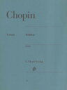 楽譜 （124）ショパン エチュード （原典版／ヘンレ社）FREDERIC CHOPIN Etudes Ewald Zimmermann (Editor) Hermann Keller (Fingering