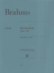 楽譜 （1215）ブラームス 6つの小品 Op．118 （原典版／ヘンレ社） JOHANNES BRAHMS Piano Pieces op. 118 Katrin Eich (Editor)