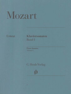  1˥⡼ĥ ԥΥʥ1 ʸŵǡإҡWOLFGANG AMADEUS MOZART Piano Sonatas Volume I Ernst Herttrich (Ediڲ졦Υʳ̵