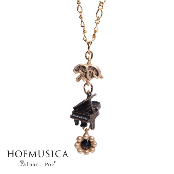 HOFMUSICA　ピアノホールネックレス