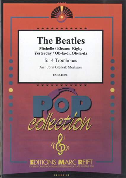 楽譜 【取寄品】AB379 輸入 ビートルズ曲集【トロンボーン四重奏】【沖縄・離島以外送料無料】