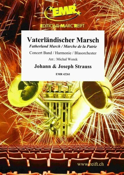 楽譜 【取寄品】UK224 輸入 《吹奏楽譜》祖国行進曲（Vaterlandischer） シュトラウス2世（Strauss II ）【輸入】【メール便不可商品】【沖縄・離島以外送料無料】