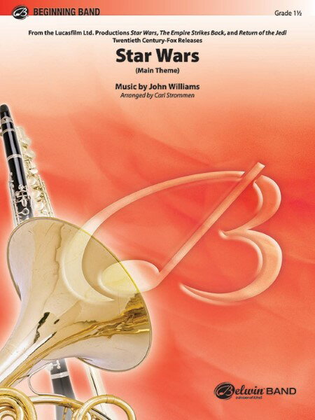 乐天商城 - 楽譜 【取寄品】EUP329 輸入 《吹奏楽譜》「スター・ウォーズ」メインテーマ（Star Wars Main Theme）（grade1）【輸入】【沖縄・離島以外送料無料】