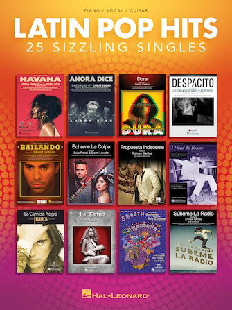 楽譜 【取寄品】PNP6337 輸入 ラテン・ポップ・ヒッツ（25曲収録）《輸入ピアノ楽譜》【沖縄・離島以外送料無料】