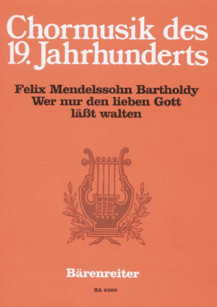 楽譜 【取寄品】CRC92 メンデルスゾーン／カンタータ「ただ愛する神の摂理にまかす者」（コーラススコア）【沖縄・離島以外送料無料】