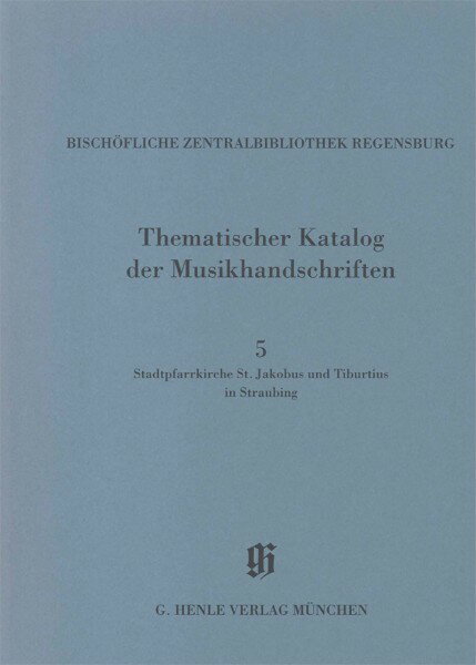 【取寄品】STH903 輸入 バイエルン音楽資料目録 KBM14／5：シュトラウビング市教区教会 聖ヤコブスおよび聖ティブルティウスの音【メール便不可商品】【沖縄・離島以外送料無料】
