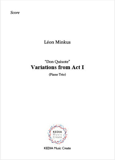 楽譜 【取寄時、納期1〜2週間】【アンサンブル】レオン・ミンクス作曲『ドン・キホーテ』第1幕よりNo．..