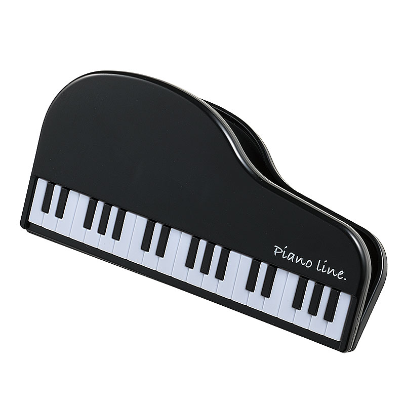 Rakuten - 【取寄品】【取寄時、納期1週間〜10日】Pianoline　クリップ（グランドピアノ）ブラック【メール便不可商品】