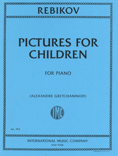 楽譜 【取寄品】PNC1596 輸入 レビコフ／子供のためのアルバム《輸入ピアノ楽譜》【メール便を選択の場合送料無料】